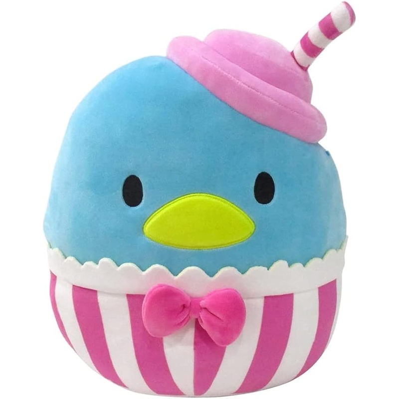 Squishmallow Official Kellytoy Sanrio Squad Squishy Stuffed Plush Toy Animal (Tuxedo Sam (Milkshake), 8 Inch)