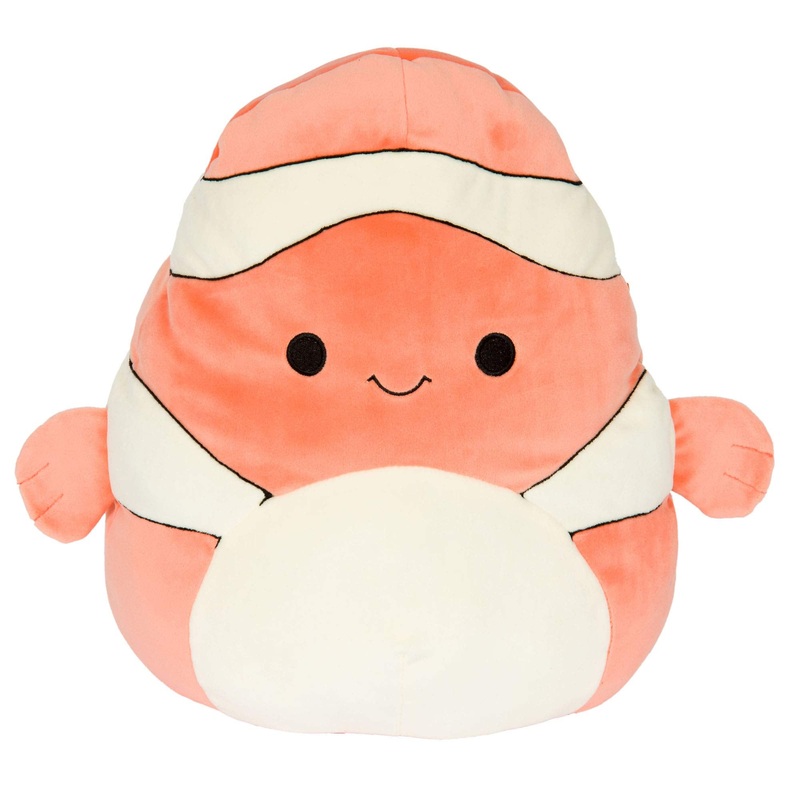 Squishmallows Official Kellytoy Plush 8' Ricky The Clown Fish- Ultrasoft Stuffed Animal Plush Toy