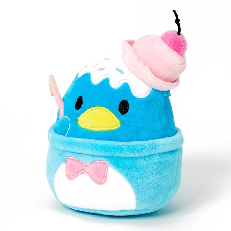 Squishmallows Official Kellytoy Sanrio Squad Squishy Stuffed Plush Toy Animal (Tuxedo Sam Ice Cream, 5 Inches)