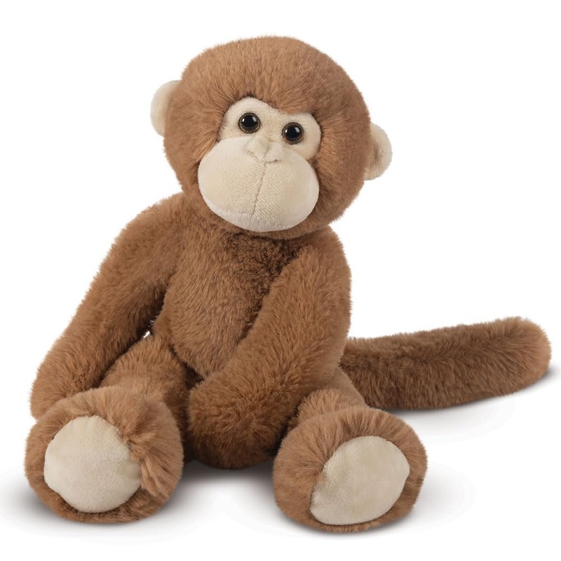 Vermont Teddy Bear Monkey Stuffed Animals - Monkey Plush, Brown 15'