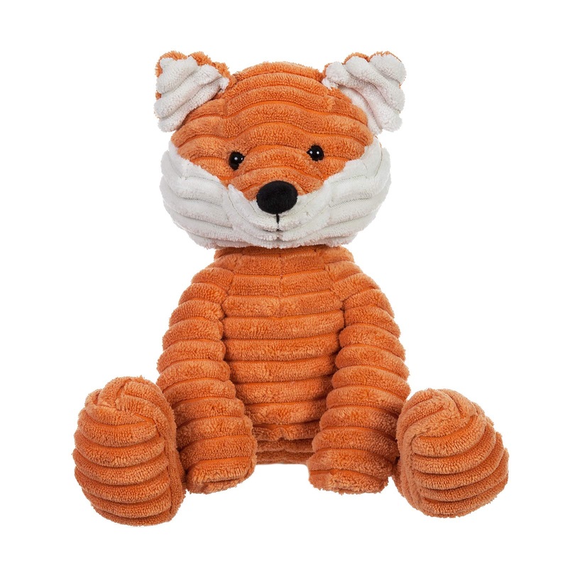 Apricot Lamb Toys Plush Corduroy Fox Stuffed Animal Soft Cuddly Perfect For Child (Medium, 12 Inches)
