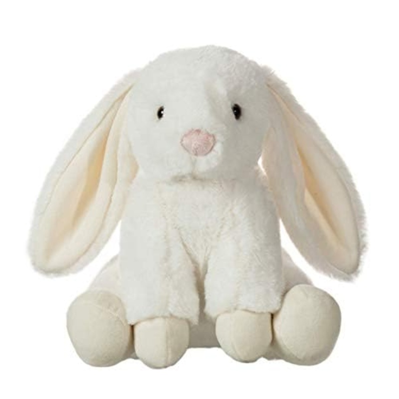 Apricot Lamb Toys Plush Cream Bunny Rabbit Stuffed Animal With Fluffy Soft Ears (Cream Bunny, 8 Inches)