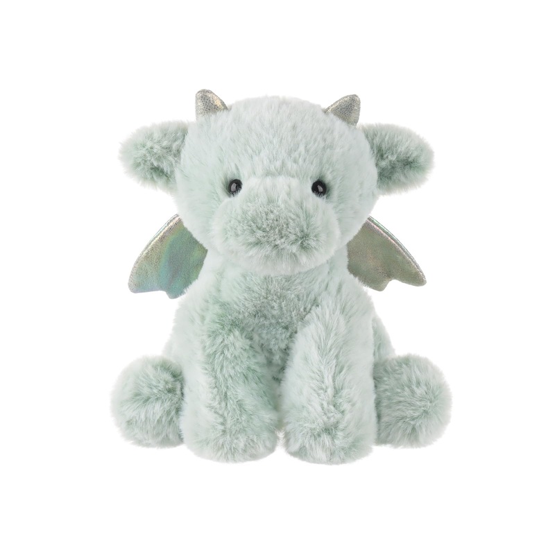 Apricot Lamb Toys Plush Green Plush Dragon Dinosaur Stuffed Animal Soft Cuddly Perfect For Child 8 Inches