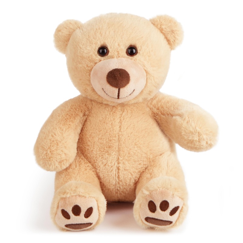 Lotfancy Brown Teddy Bear Stuffed Animal, 12 Inch Cute Plush Teddy Bear Toy, Plushies Gift For Kids, Toddlers, Boys And Girls, Easter Decoration