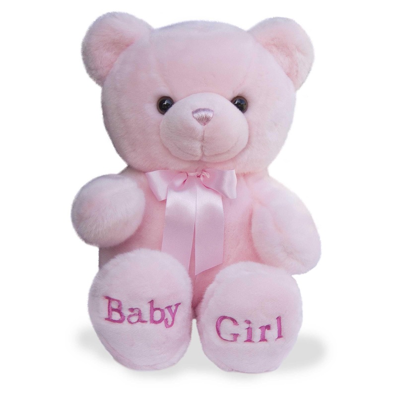 Aurora Snuggly Comfy Bear Baby Stuffed Animal - Comforting Companion - Imaginative Play - Pink 18 Inches