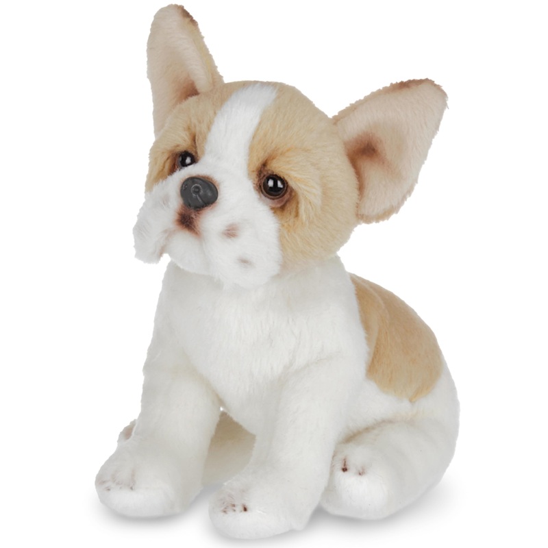 Bearington Collection Lil' Frenchie The French Bulldog Stuffed Animal, 6 Inch Bulldog Stuffed Animal