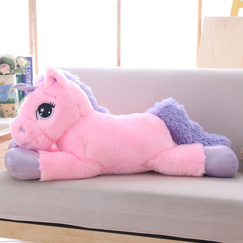 Sofipal Big Unicorn Stuffed Animal, Large Unicorn Plush Pillow Giant Unicorn Plushie Animal Pillow Toy For Birthday,Valentines,Bedroom (Pink, 31')