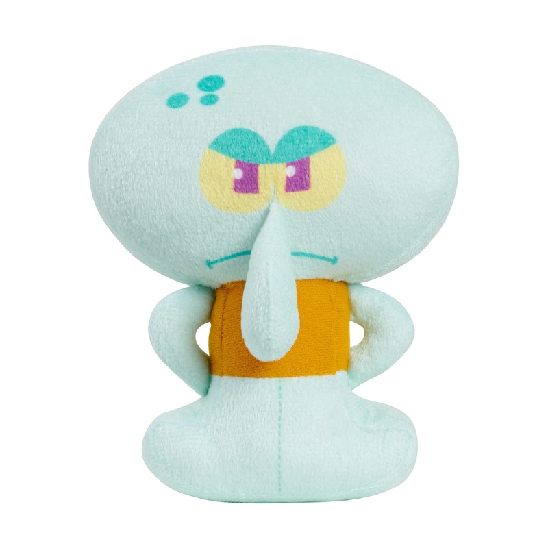 Spongebob Squarepants 7-Inch Small Plush Squidward Stuffed Animal, Kids Toys For Ages 3 Up By Just Play