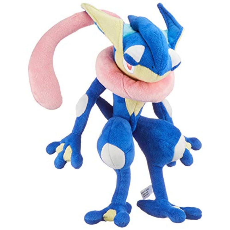 Sanei Pokemon All Star Collection Pp50 Greninja 9'''' Stuffed Plush, Blue