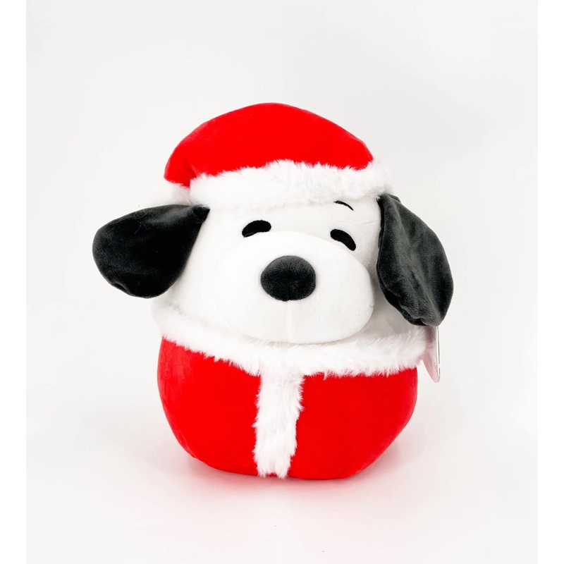 Squishmallows Kellytoy 2022 8 '' Snoopy Christmas