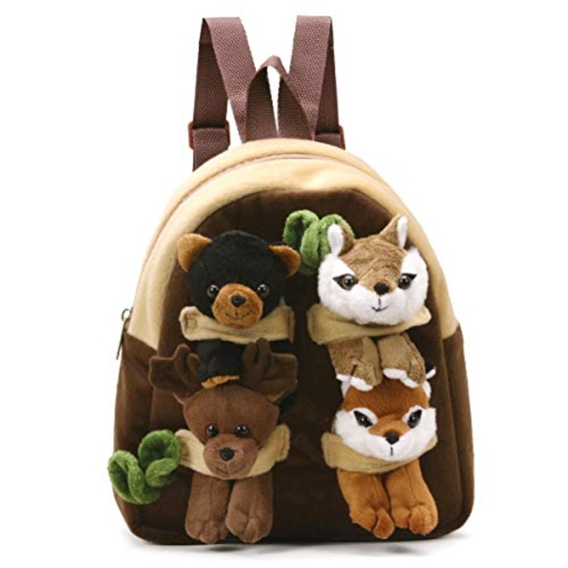 Unipak Forest Animal Backpack 11''