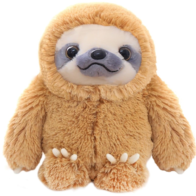 Winsterch Cute Sloth Stuffed Animal Toy,Small Plush Sloth Tedy Bear Stuffed Animal Toys For Kids Birthday Gift Baby Doll (15.7 I