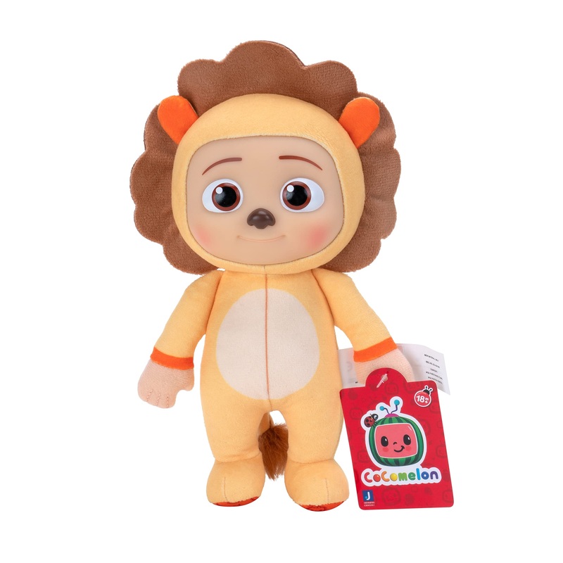 Cocomelon 8-Inch Jj Little Lion Little Plush Lion Themed - Inspired By Their Favourite Show - Toys For Preschoolers