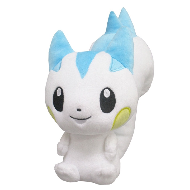Sanei Pp103 Pokemonall Star Collection Pachirisu Plush, 7'', White, Blue
