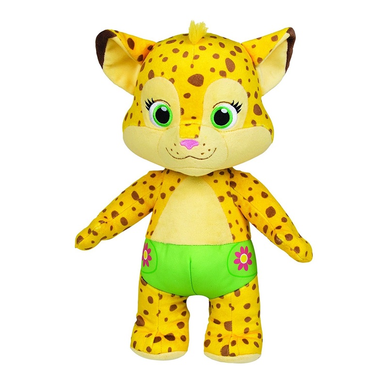 Snap Toys Word Party - Franny 7' Stuffed Plush Baby Cheetah From The Netflix Original Series - 18+ Months