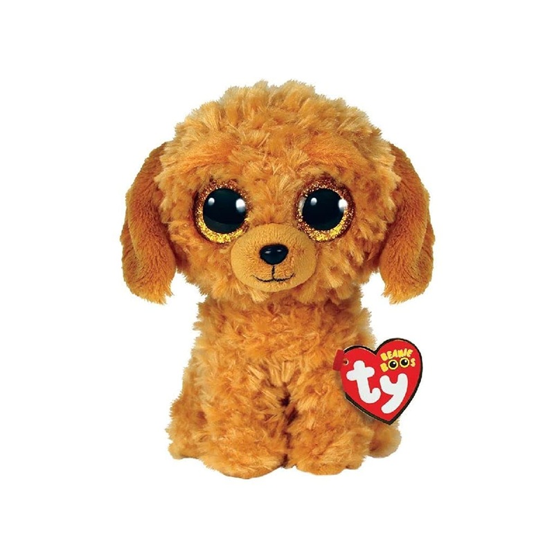 Ty Beanie Boo Noodles - Golden Doodle Dog - 6''