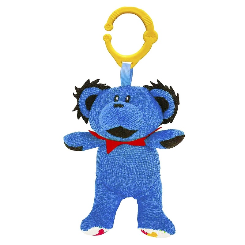 Daphyls Grateful Dead Interactive Plush Dancing Bear With Universal Hanging Clip