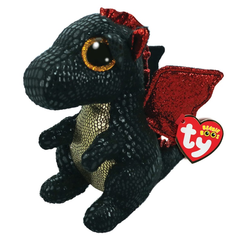 Ty T36321 Grindal Dragon W/Horn-Beanie Boos, Multicolored