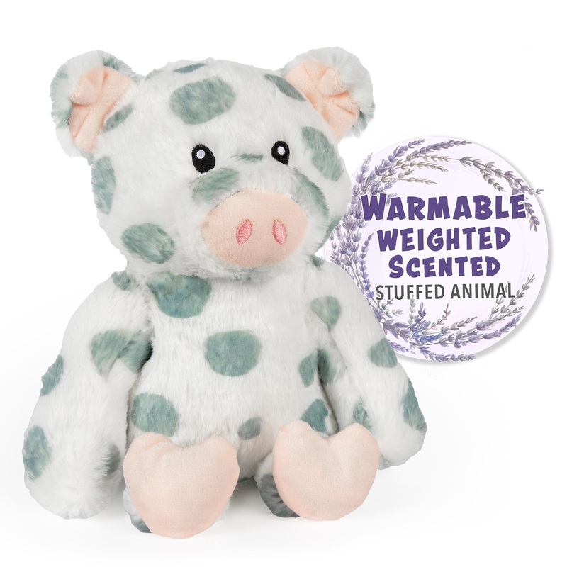 1I4 Group Warm Pals - Pig - Lavender Scented, Cute Warmable Plush Toy For All Ages - Stuffed Animal That Can Be Heated Or Cooled For Comfort At Playtime Or Bedtime
