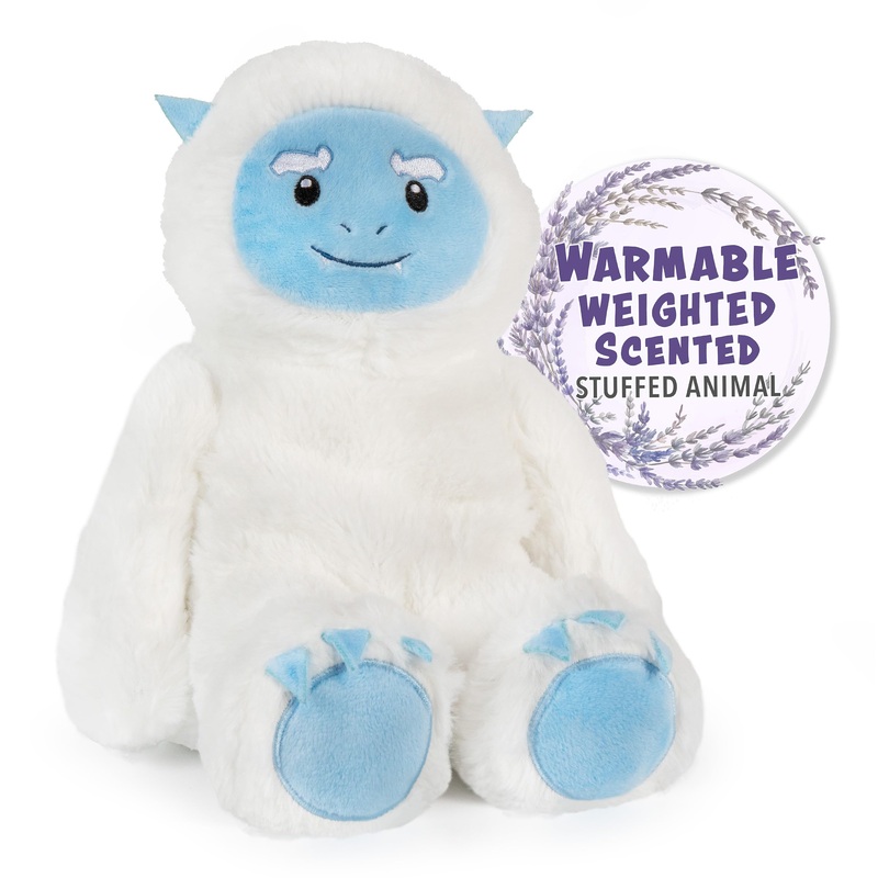 1I4 Group Warm Pals - Yeti - Cozy Lavender Scented Plush Toys - Stuffed Animal - Coolable Bedtime Comfort Plushie