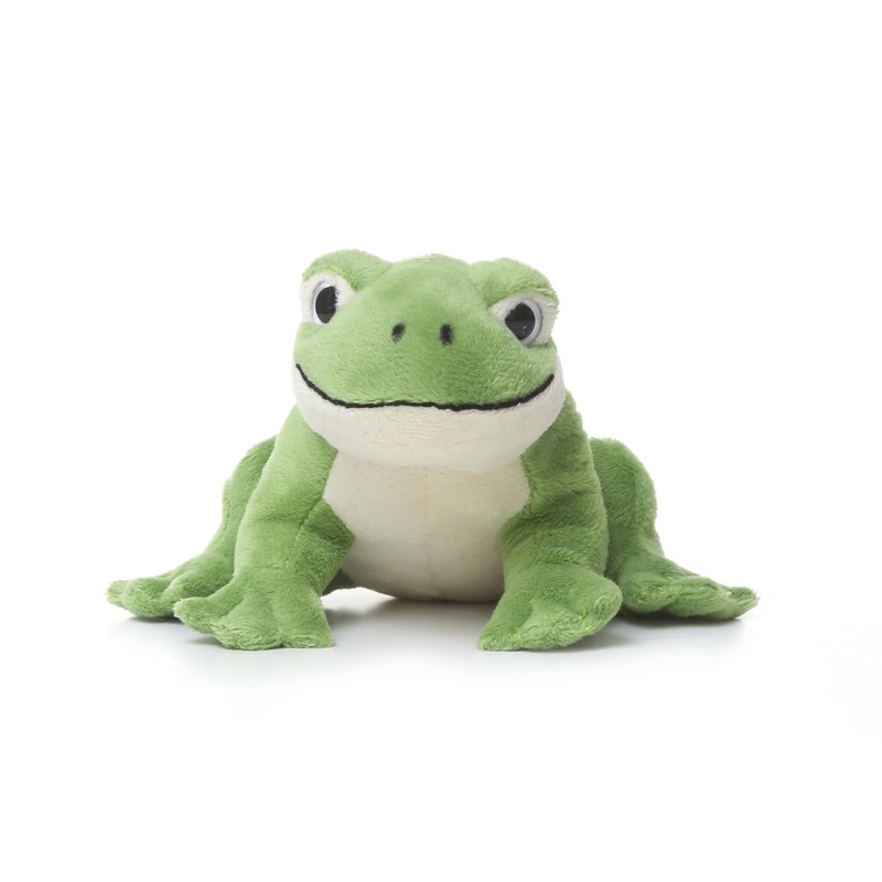 Tammyflyfly Cute Realistic Green Frog Plush Toy Green Frog Stuffed Animal Lifelike Animal Doll 15Cm