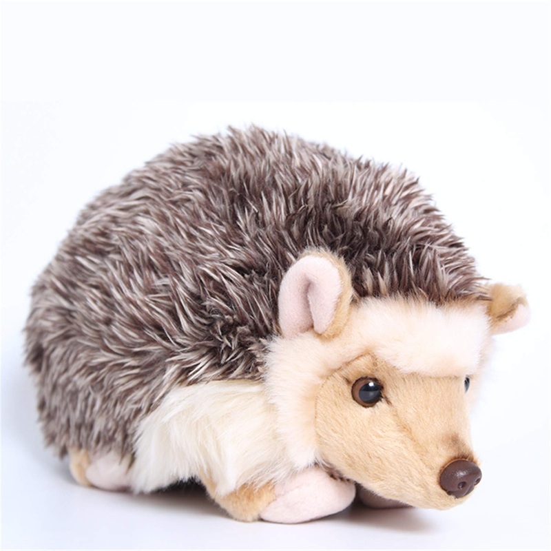 Tammyflyfly Lifelike Hedgehog Plush Stuffed Animal Toy Desert Hedgehog Cute Animal Model (6 Inches) (6 In(Pack Of 1))