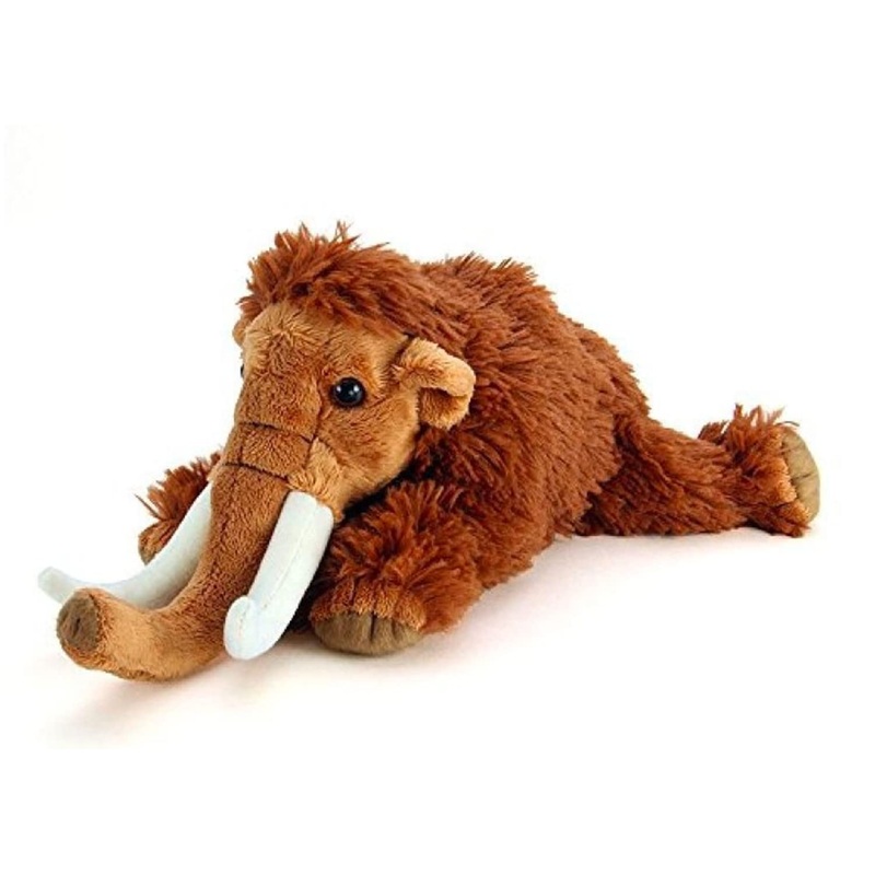 Tammyflyfly Lifelike Woolly Mammoth Plush,13' Mammoth Stuffed Animal,Soft Elephant Plush Toy, Stuffed Toy,Cuddly Toys (30Cm)