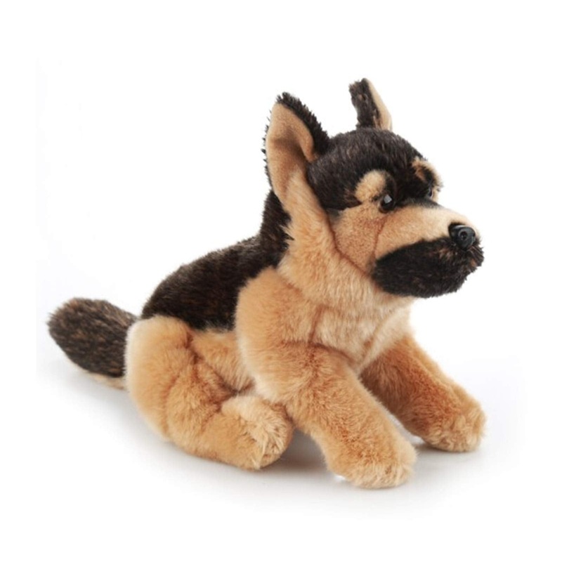 Tammyflyfly Pugsly Pug Plush Stuffed Animal Puppy Dog, 12 Inches (German Shepherd Dog)