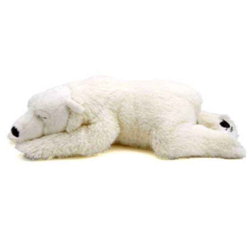 Tammyflyfly Sleep Polar Bear Plush,Cute Stuffed Animal, Plush Toy, 14 Inches Soft Toy