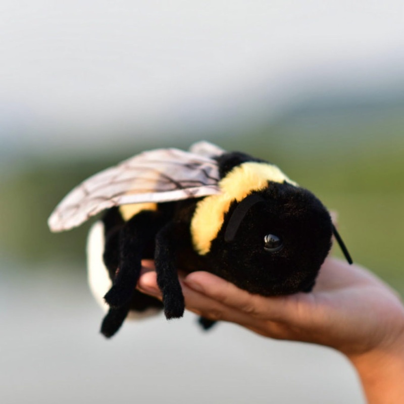 Tammyflyfly Soft Bee Plush Toy, Stuffed Animal Doll,Cute Honeybee Plush Doll,17Cm