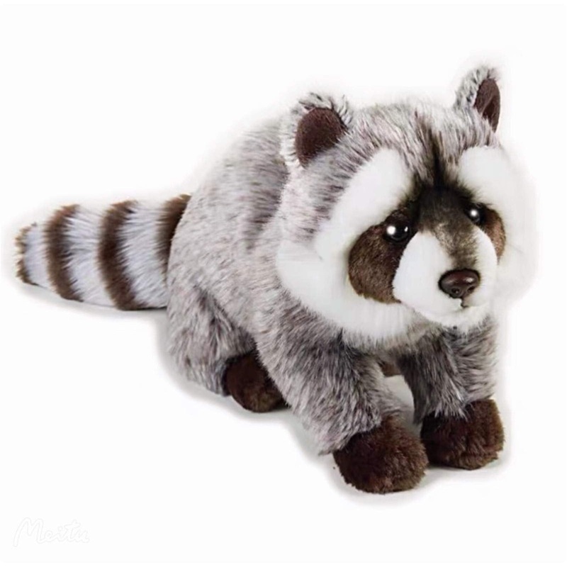 Tammyflyfly Stuffed Toy 12' Raccoon Plush Stuffed Animal