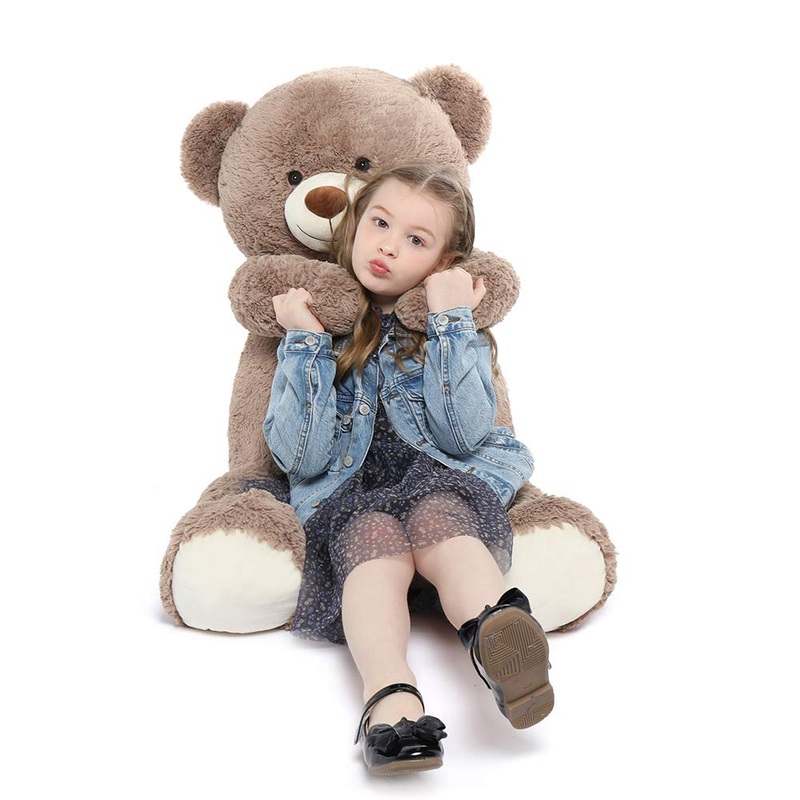 Tezituor Big Teddy Bear,40'' Giant Stuffed Animal Plush,Soft Gifts For Valentine, Christmas, Birthday.