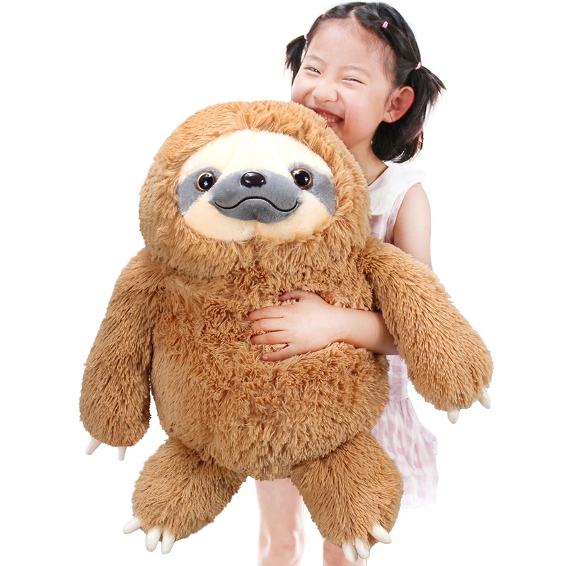 Winsterch Large Plush Sloth Stuffed Animal, Plush Stuffed Animals, Large Plush Sloth Toys,Cute Sloth Plushies Toy, Gifts For Boys And Girls