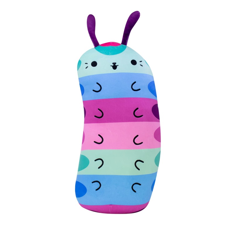 Cats Vs Pickles - Hugger - Caterpillar - 17' Super-Soft And Huggable Plush! The Perfect Cuddle Buddy! Use As Fun Bedroom Dcor, Bed Pillows, Or Calm Down Toys!