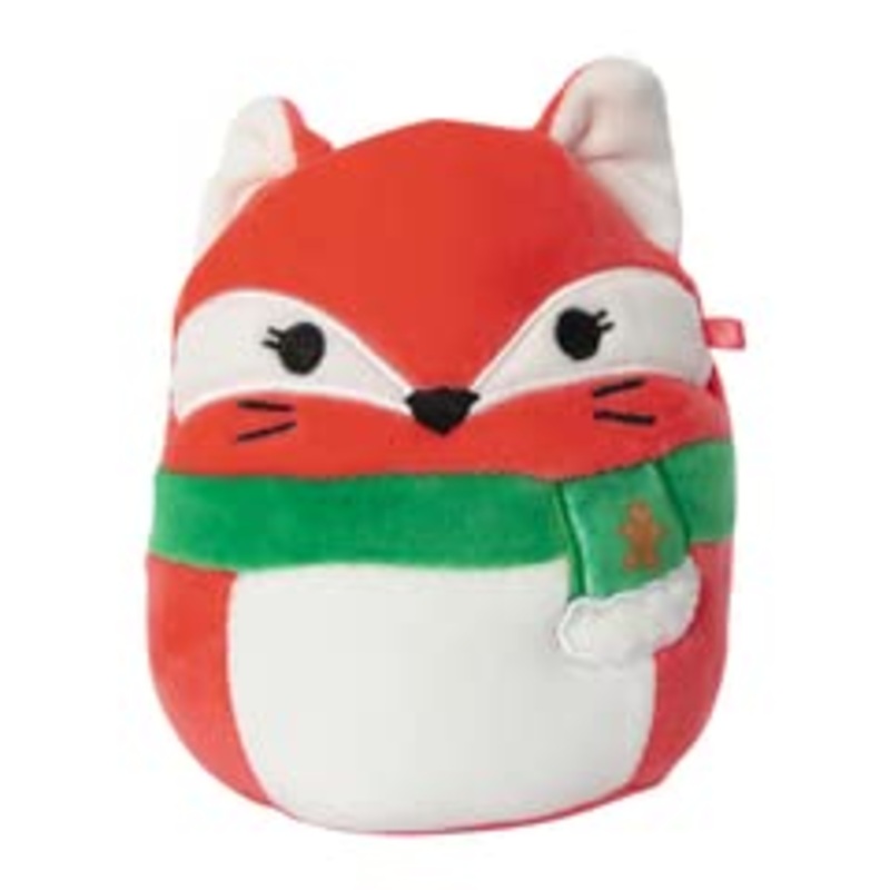 Squishmallows Kellytoy 2022 4 Fifi The Fox With Scarf - Includes Stickers Multicolor