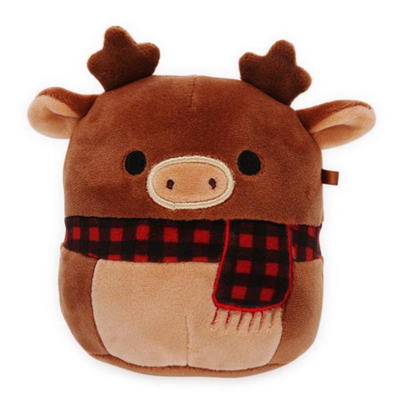 Squishmallows Kellytoy 2022 4' Ruby The Moose - Includes Stickers