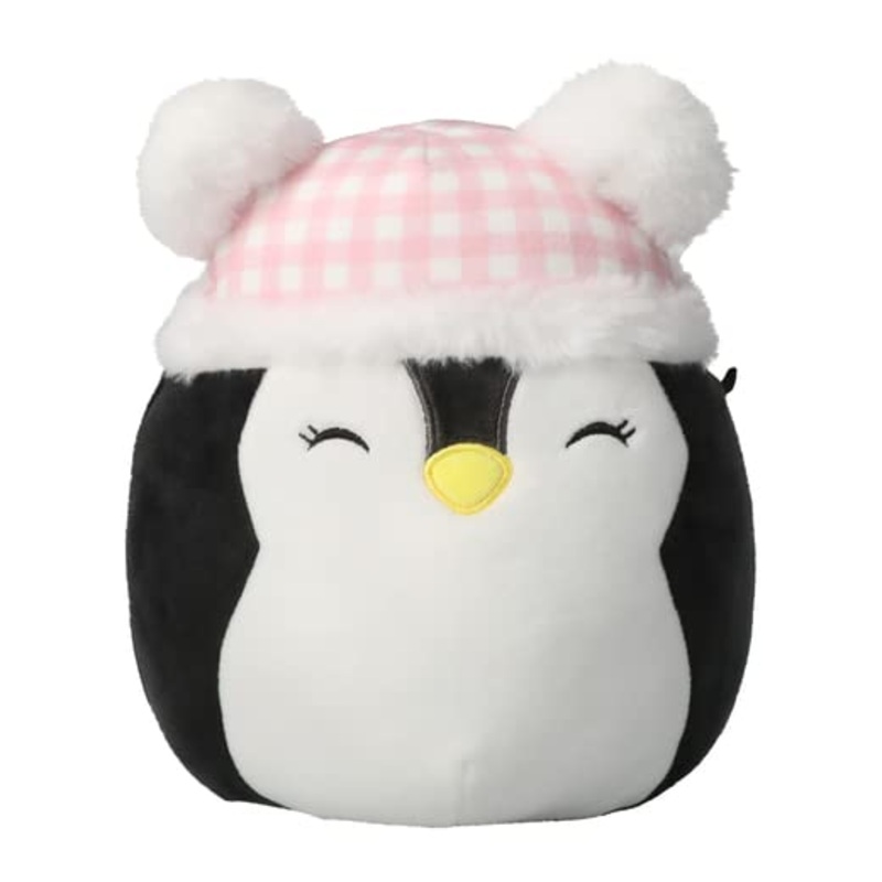 Squishmallows Kellytoy 2022 7' Holiday Penguin - Includes Stickers