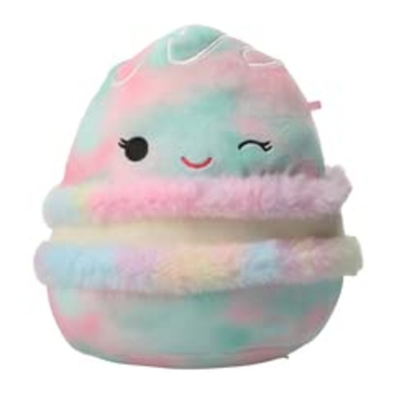 Squishmallows Kellytoy 2022 7 Winter Macaron - Includes Stickers Multicolor Sq-Xmas-2022-7-Macaron