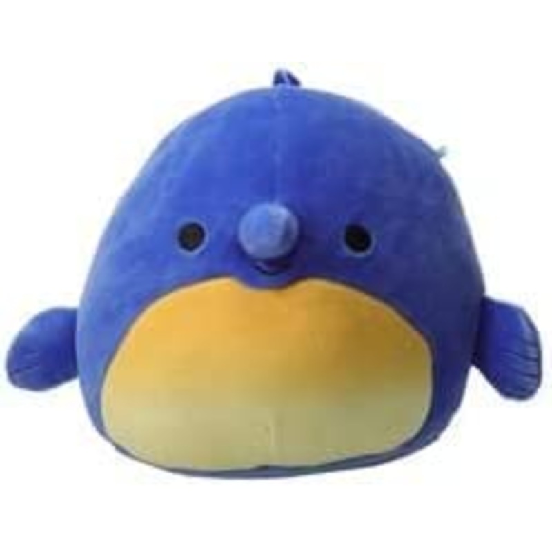 Squishmallows Kellytoy 2022 7'' Winter Swordfish - Includes Stickers, Blue, (Sq-Xmas-2022-Swordfish)