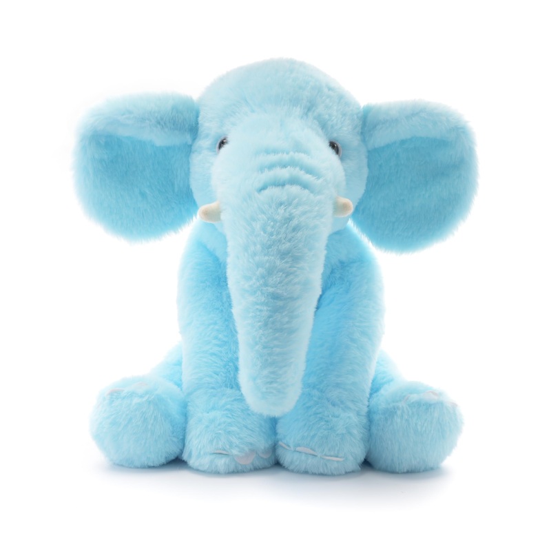 Weigedu 13' Blue Elephant Stuffed Animal - Plush Toy For Boys, Girls, Kids, Baby Shower, Bedtime, Birthday