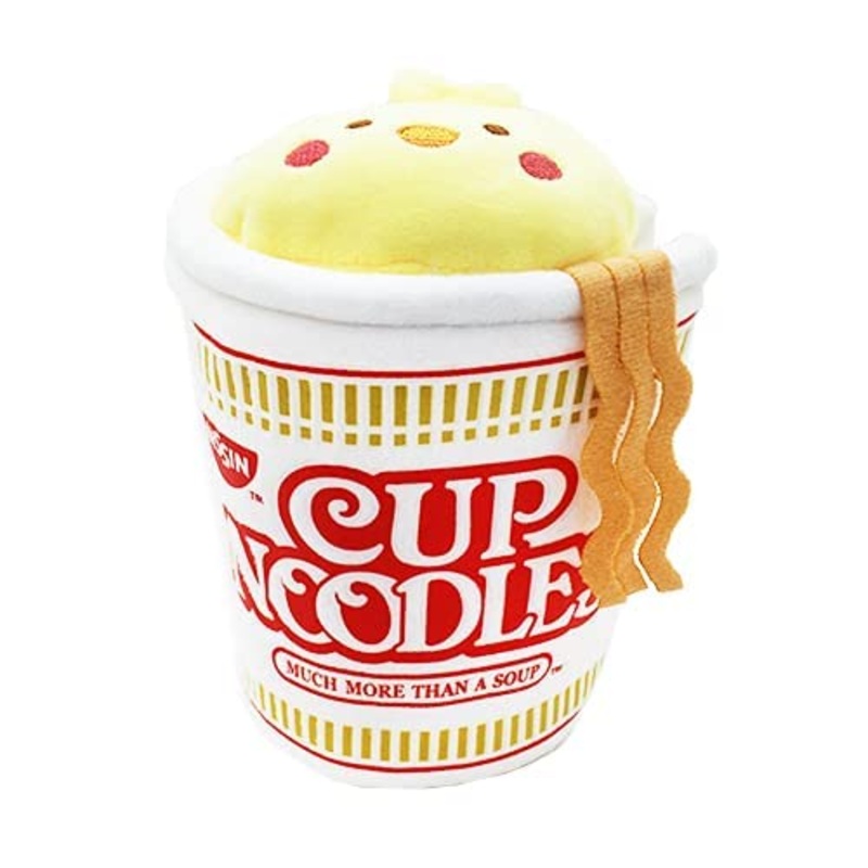 Anirollz Stuffed Animal Plush Toy - Official Nissin Cup Noodle Roll Blanket Outfitz Doll |Soft, Squishy, Warm, Cute, Comfort, Safe| Pillow With Chicken - Birthday Decorations Gift 6' Chickiroll
