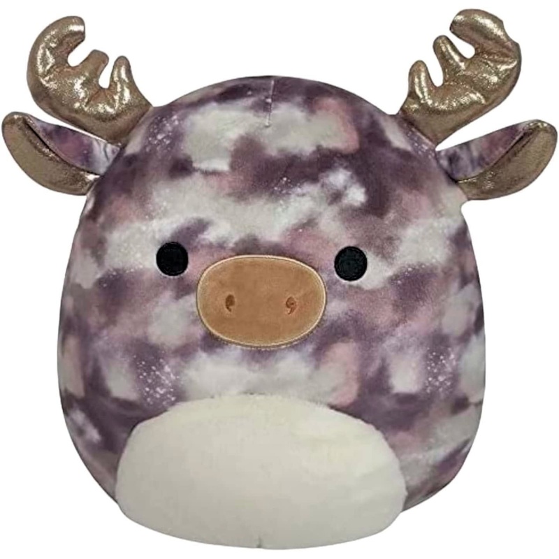 Squishmallows 8' Greggor The Moose With Golden Antlers