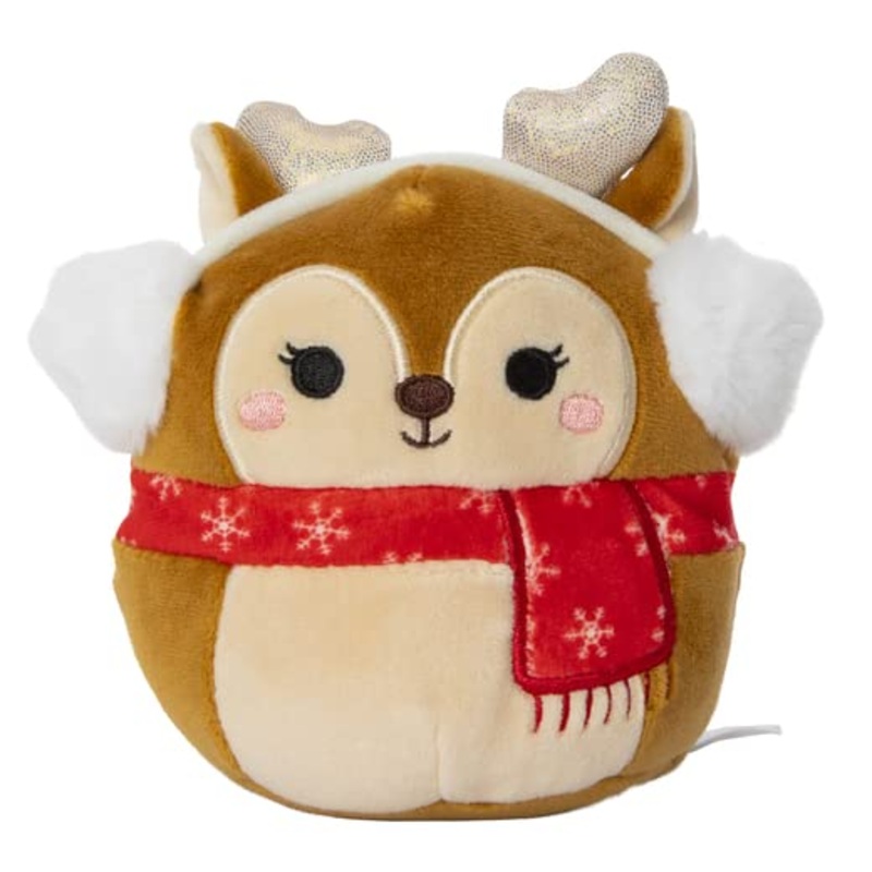 Squishmallows Kellytoy 2022 4' Darla The Reindeer - Includes Stickers