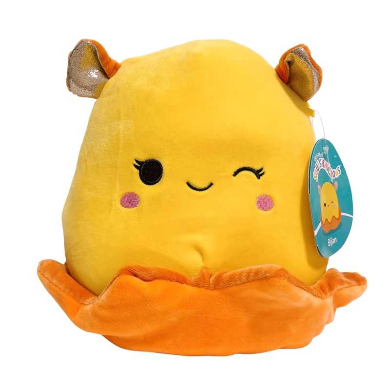 Squishmallows Kellytoy Sea Life Squad Plush Toy (8' Bijan The Winking Octopus)