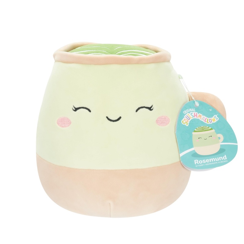 Squishmallows Original 19Cm Rosemund The Matcha Latte, Add Rosemund To Your Team, Ultra Soft Plush