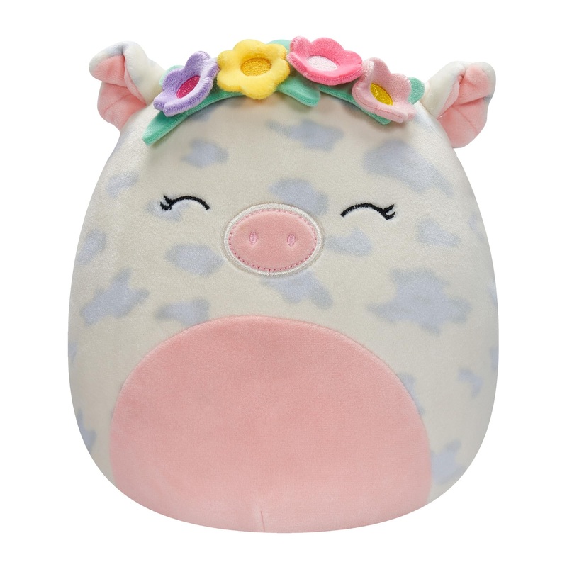 Squishmallows Original 20 Cm Rosie Spotted Pig, Ultra Soft Plush, Official Kellytoy Plush Toy