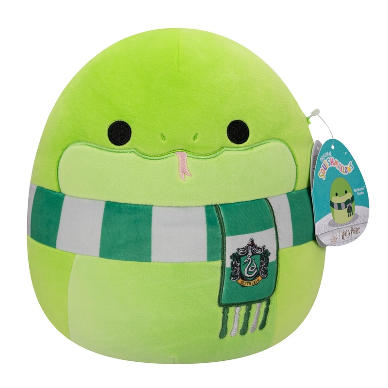 Squishmallows Originals 25Cm Slytherin Snake, Add Slytherin Snake To Your Team, Ultra Soft Plush