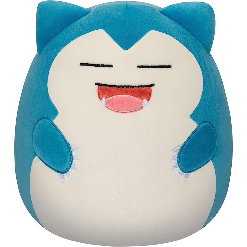 Squishmallows Pokemon 14-Inch Snorlax Plush - Add Snorlax To Your Squad, Ultrasoft Stuffed Animal Large Plush, Official Jazwares Plush