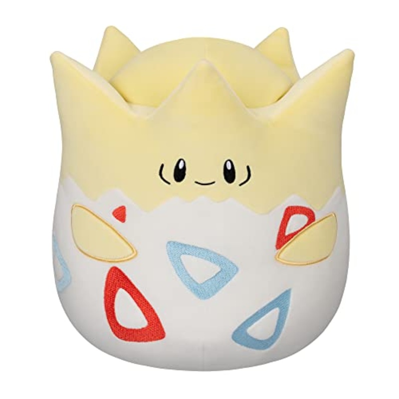 Squishmallows Pokemon 14-Inch Togepi Plush - Add Togepi To Your Squad, Ultrasoft Stuffed Animal Large Plush, Official Jazwares Plush