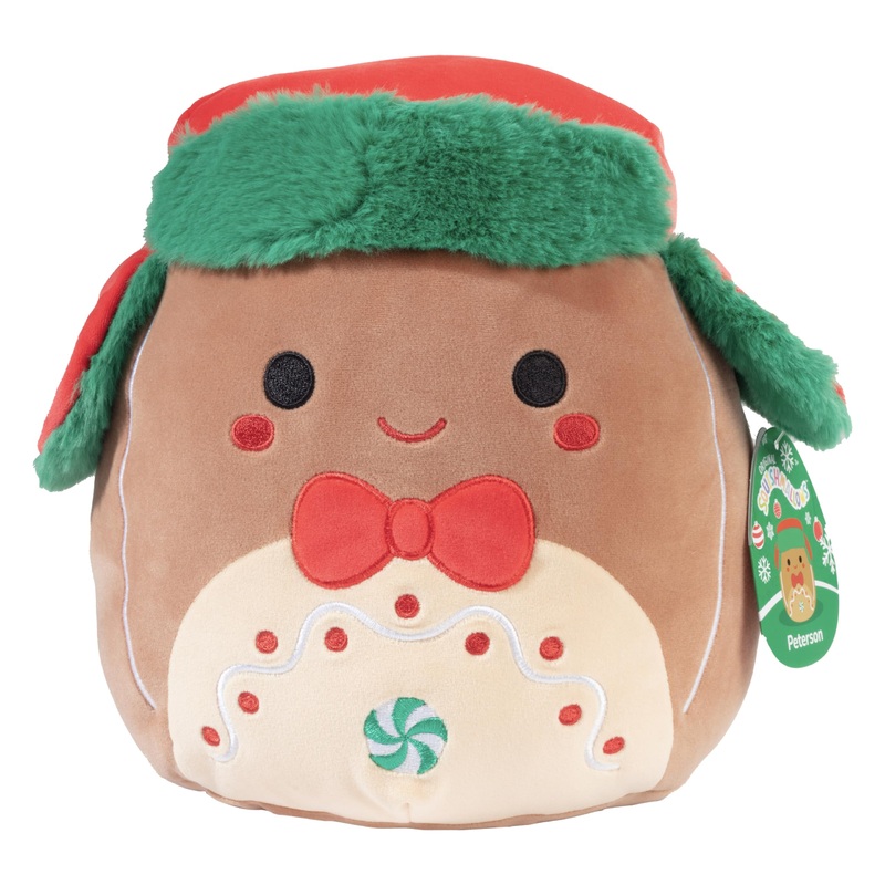 Squishmallows 10-Inch Peterson The Cookie - Official Jazwares Easter Plush - Collectible Soft & Squishy Stuffed Animal Toy - Add To Your Squad - Gift For Kids, Girls & Boys